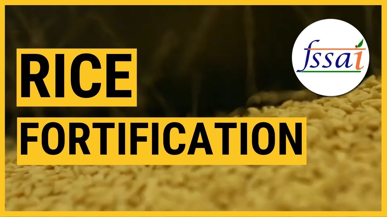 Here's how rice is fortified | Rice Fortification | FSSAI