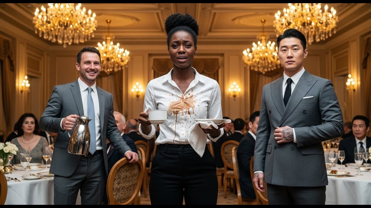 Pervert Humiliated Black Waitress in Front Of Everyone Until Korean Mafia Boss Stood Up And Said..