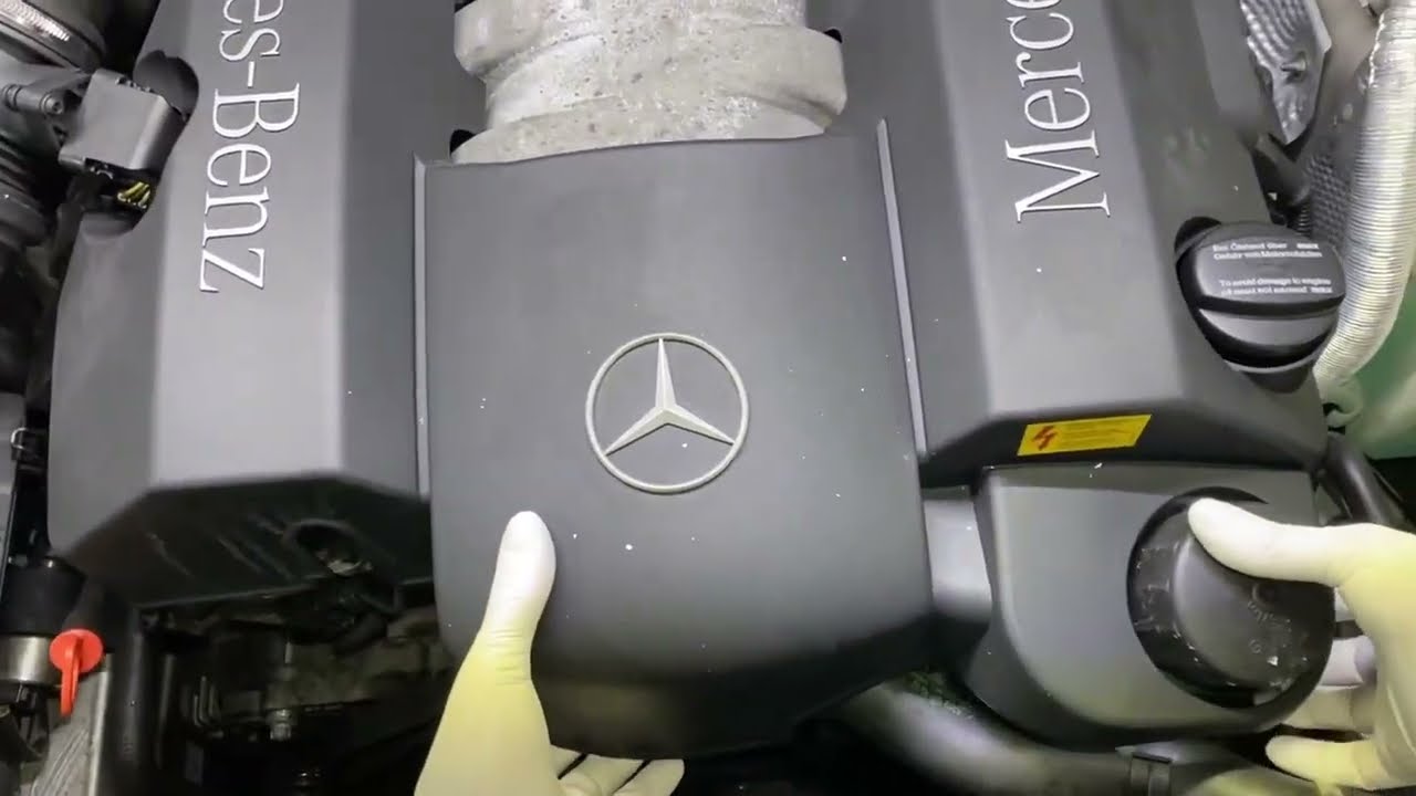 MERCEDES M112 M113 VALVE COVER GASKET REPLACEMENT VENTILDECKEL DICHTUNG RIGHT SIDE 1ST LINE CYLINDER