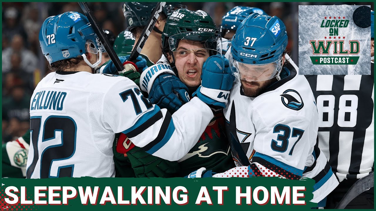 POST CAST: Wild Fall Behind Early, Rally and Fall 6-5 to Sharks