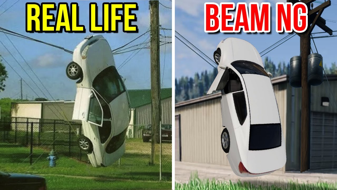 Accidents Based on Real Life Incidents | Compilation 4 | BeamNG.drive Car Crashes