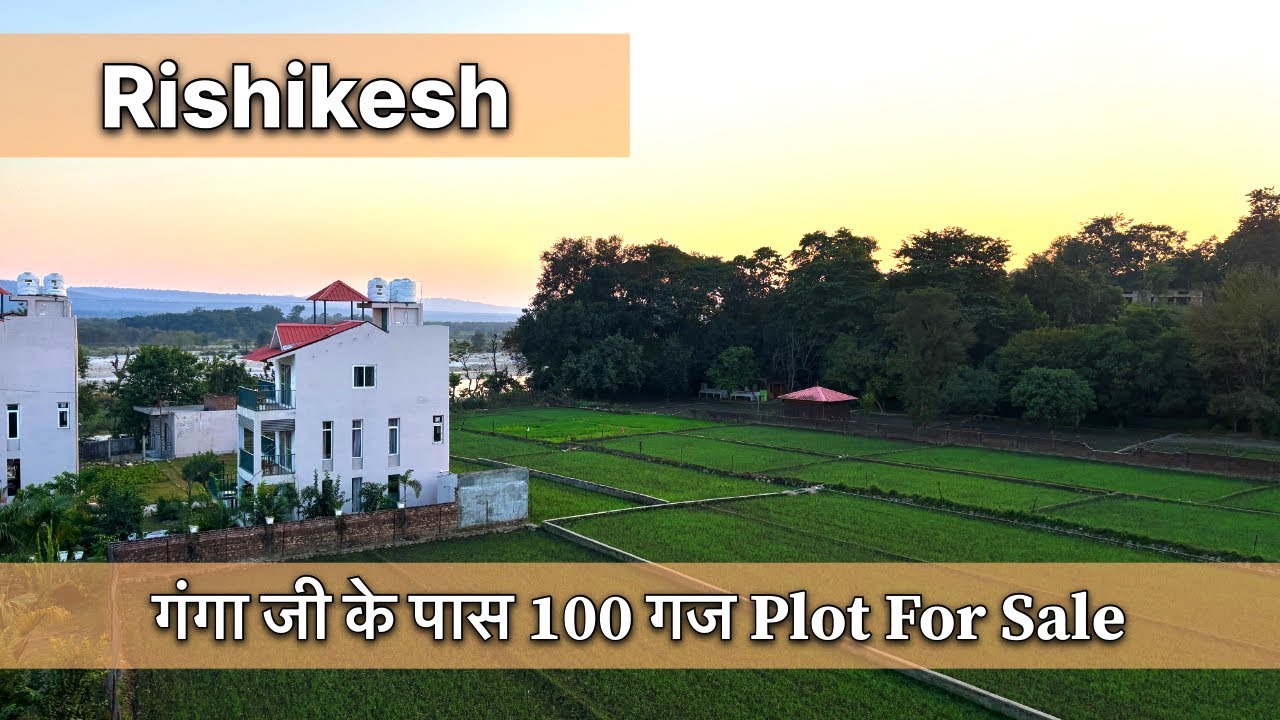 100 Gaj Plots For Sales Near Ganga ji Rishikesh Details👇🏼#property #realestate #house #home