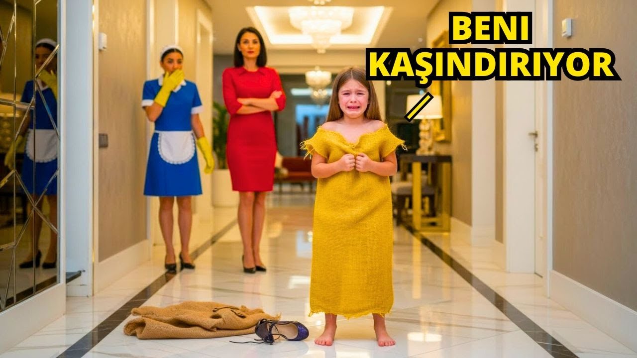 ÜVEY ANNE, MİLYONERİN KIZINA PATATES ÇUVALI GİYDİRİYORDU, TA Kİ HİZMETÇİ GÖRENE KADAR VE...