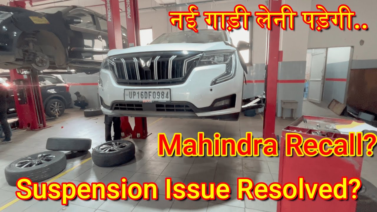 Suspension Issue resolved| Mahindra Recall XUV700| @RanaConnect #mahindraxuv700 #xuv700
