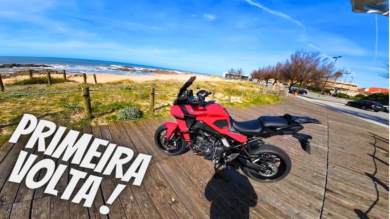 PRIMEIRA VEZ DE YAMAHA TRACER 9 