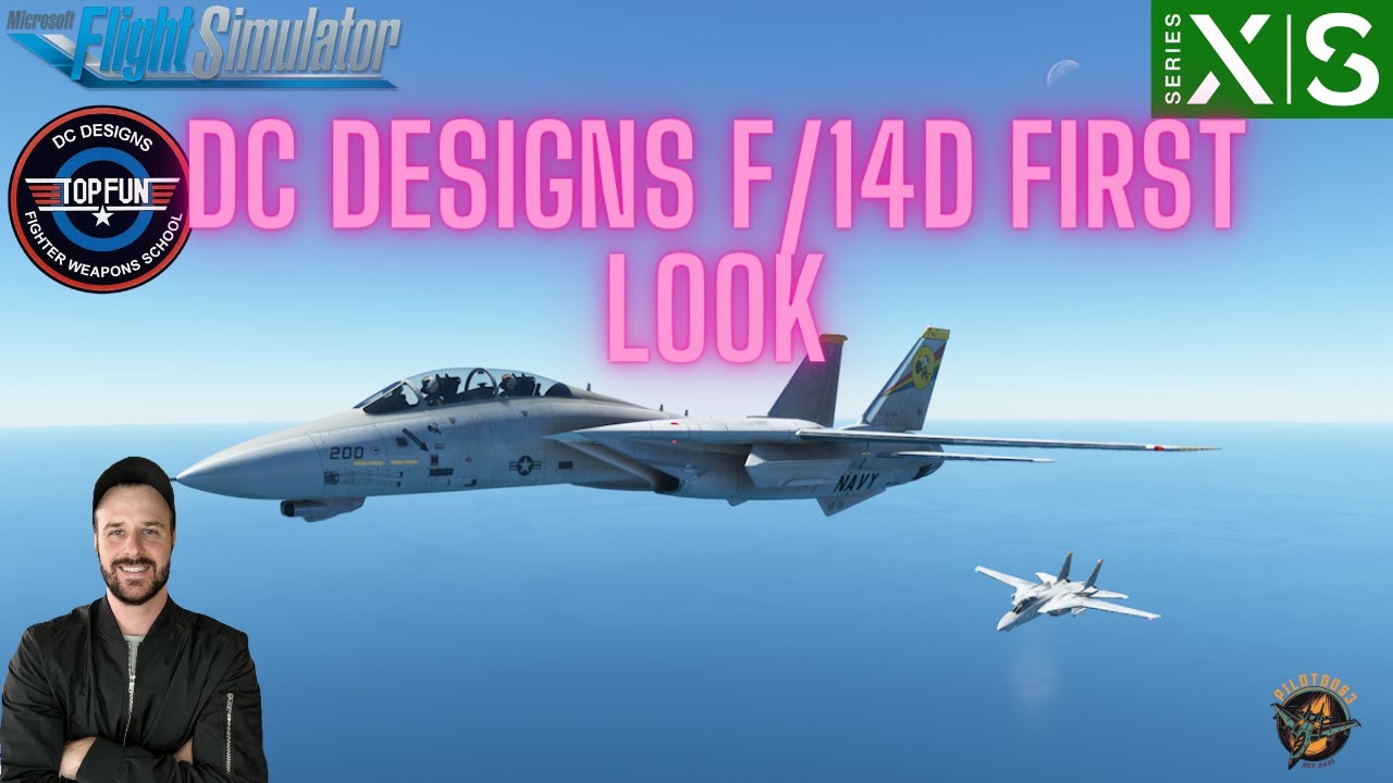 🛫F-14D Tomcat by DC Designs: Free MSFS 2020 Update | A First Look & Review