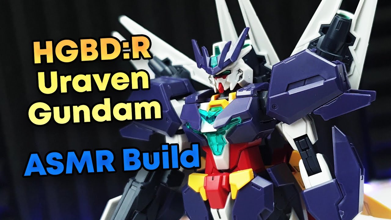 HGBD:R Uraven Gundam Unboxing ASMR Quick Build