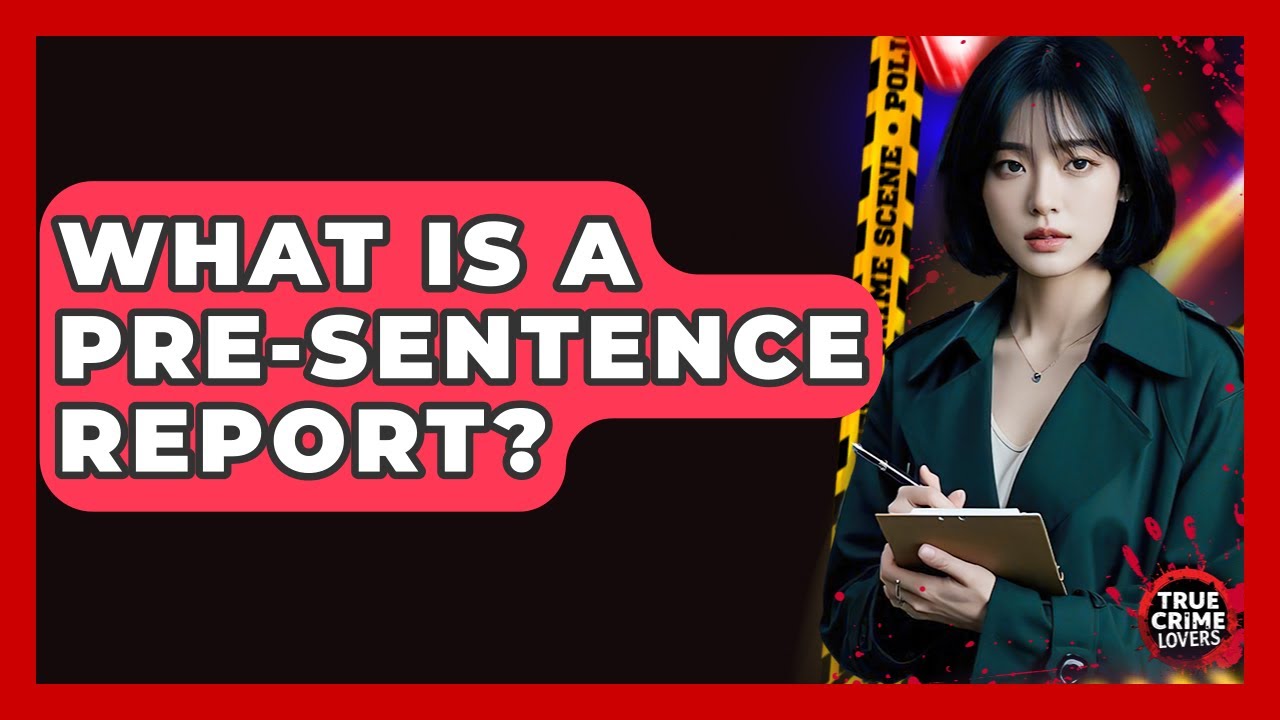 What Is A Pre-Sentence Report? - True Crime Lovers