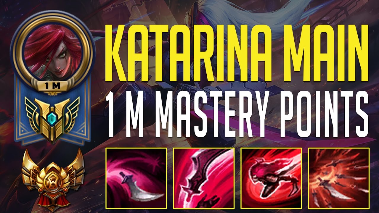RXD MAHMOUD KATARINA MONTAGE - KATARINA MAIN WITH 1 MILLION MASTERY POINTS