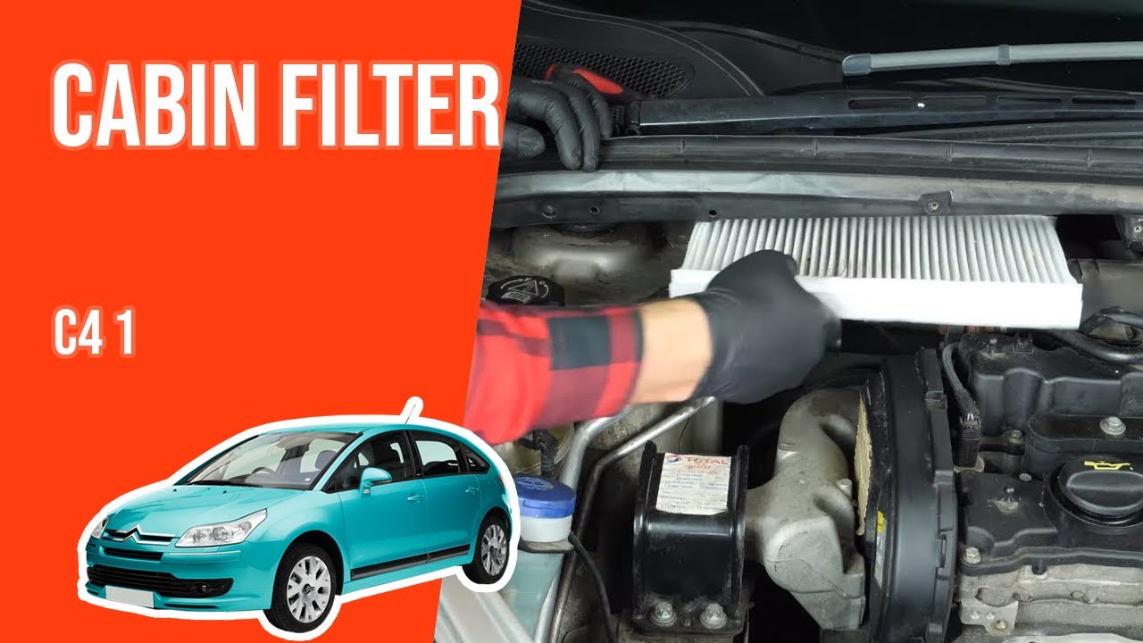 How to replace the cabin filter C4 mk1 👃