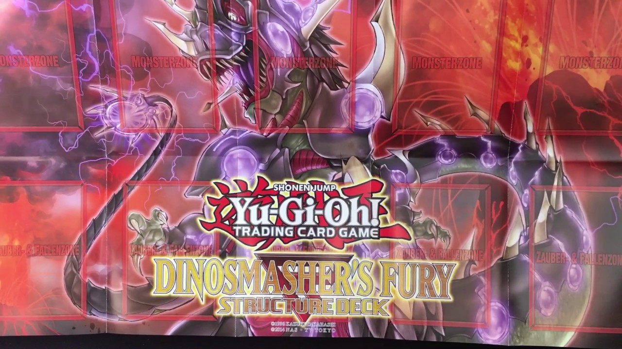Dinomasher's Fury und Machine Reactor Struktur Deck Unboxing German