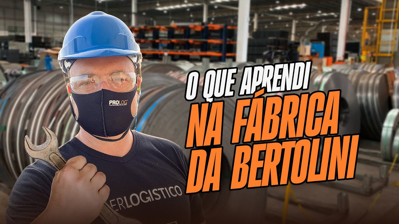 Como se PRODUZ um PORTA PALETE - Visita a fábrica da Bertolini Sistemas de Armazenagem