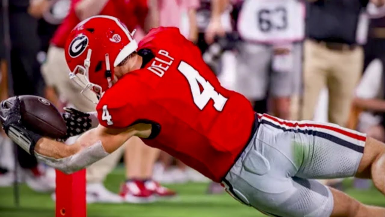 Oscar Delp 2023 Season Highlights | Georgia Tight End