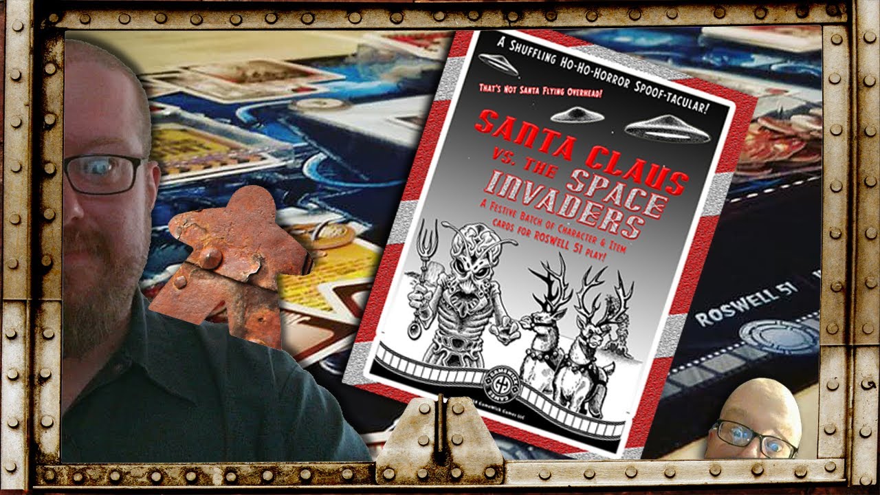 Review of Santa Claus Vs The Space Invaders, an expansion to Roswell 51