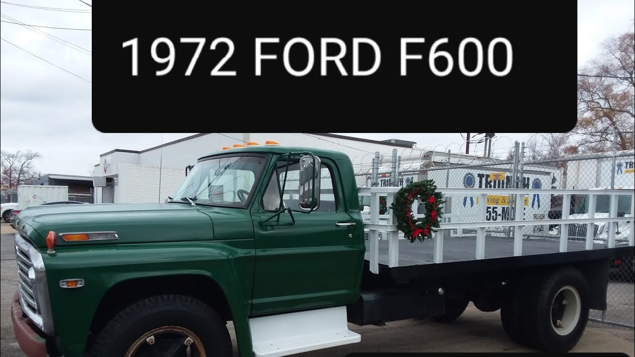 1972 FORD F600 REVIVED! 361