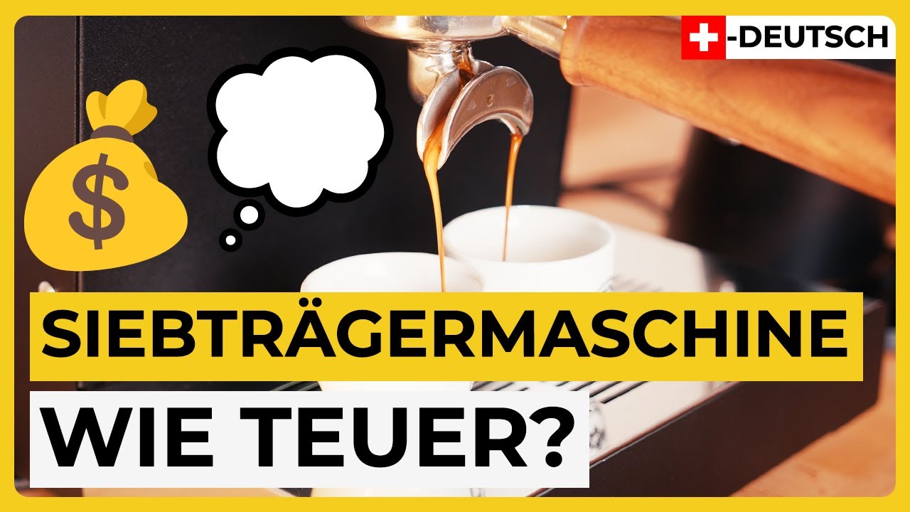 Wie viel kostet eine GUTE Siebträger-Maschine? Einschätzung vom Röster