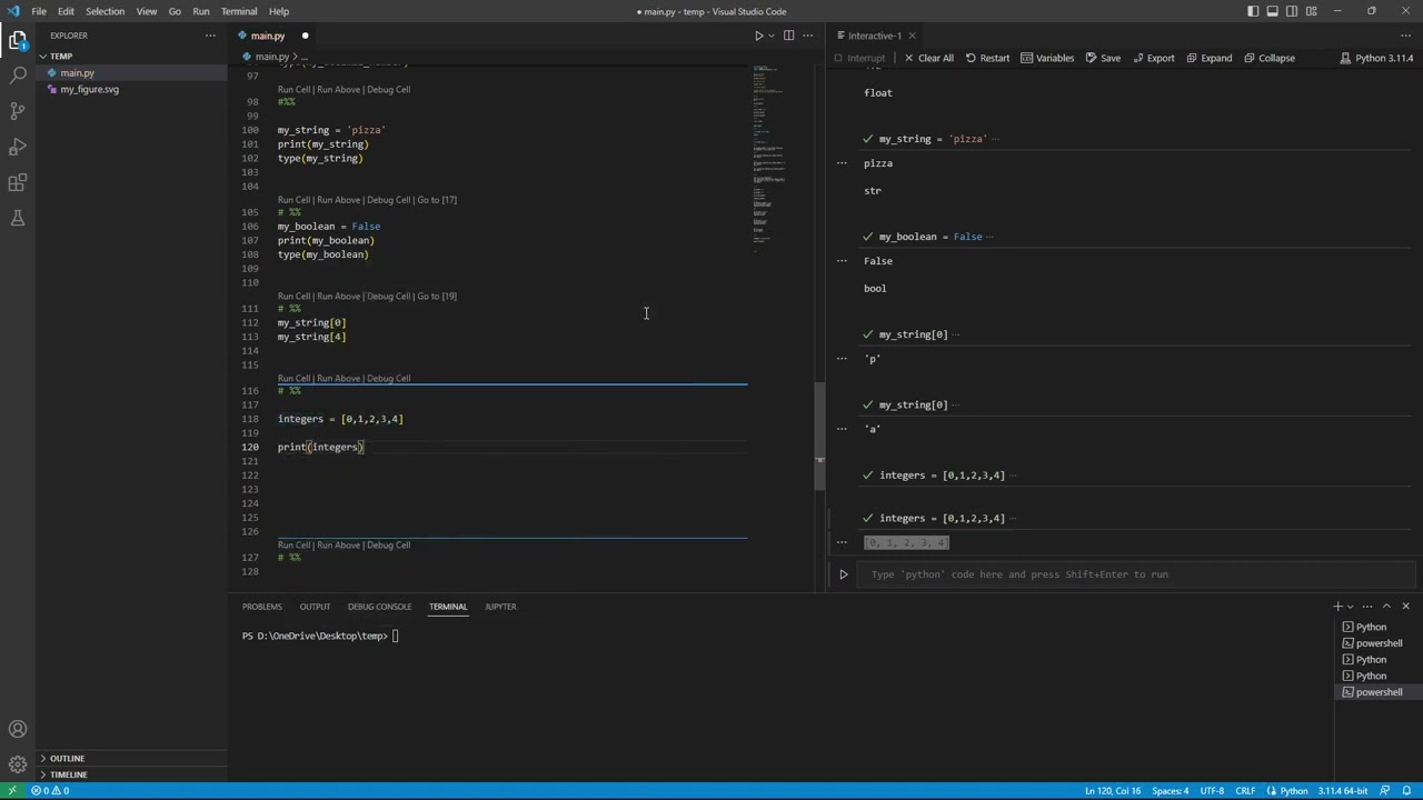 12. Python - variables