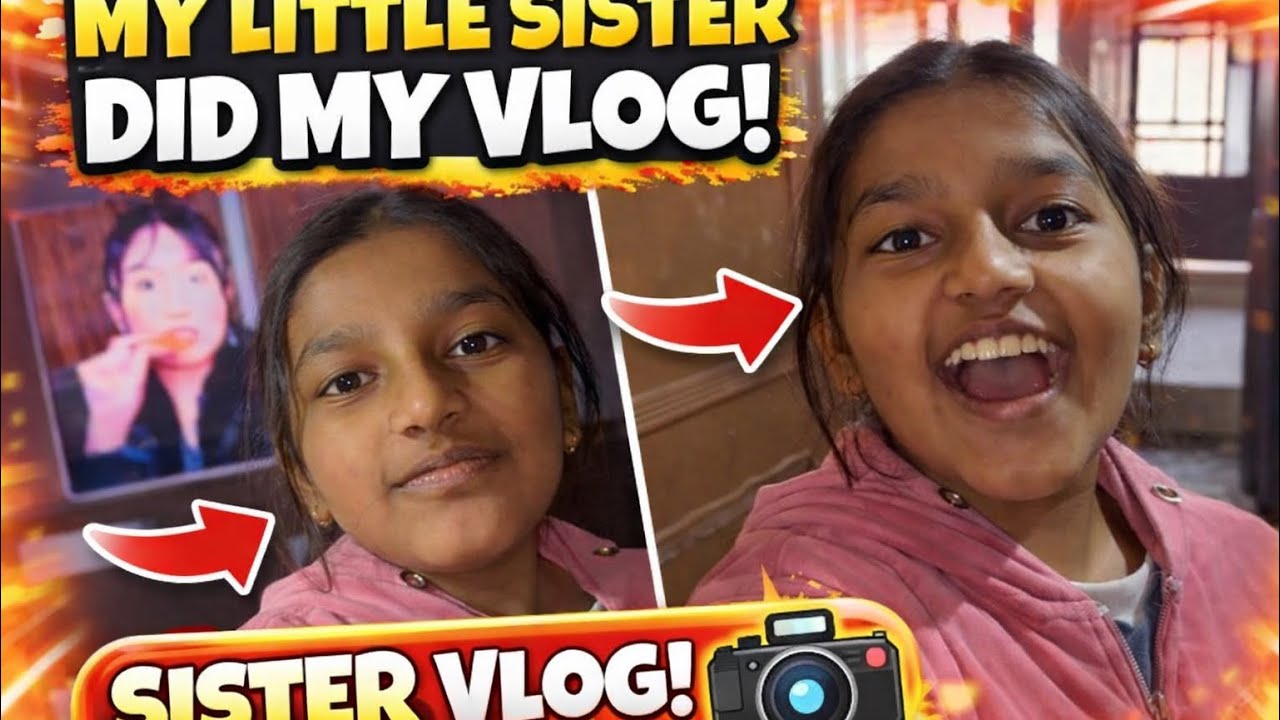 # My sister do vlog for me #daily vlog challenge day 10/100 #viralvideo 🫣