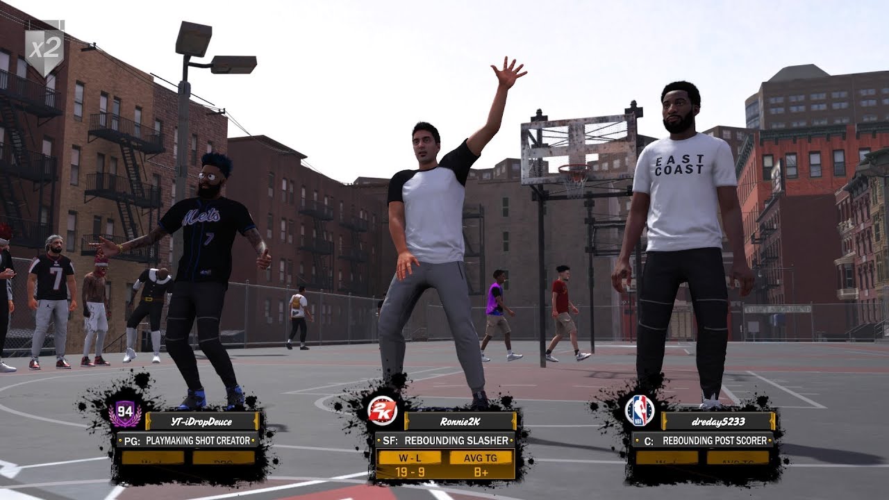 RONNIE 2K and ANDRE DRUMMOND IN THE PARK!!