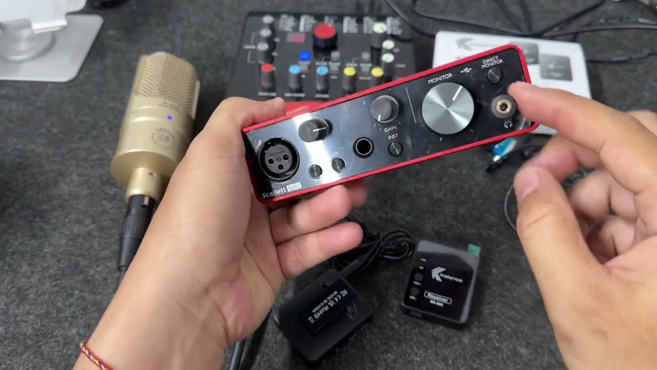 Cách lắp Combo Tai Nghe Thu Phát Không Dây Kolance MK686