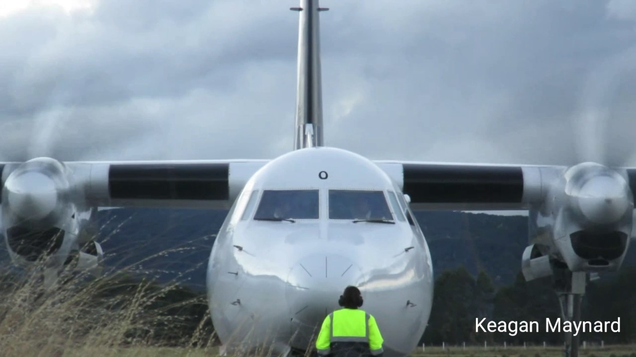 Alliance Airlines Fokker 50 Start