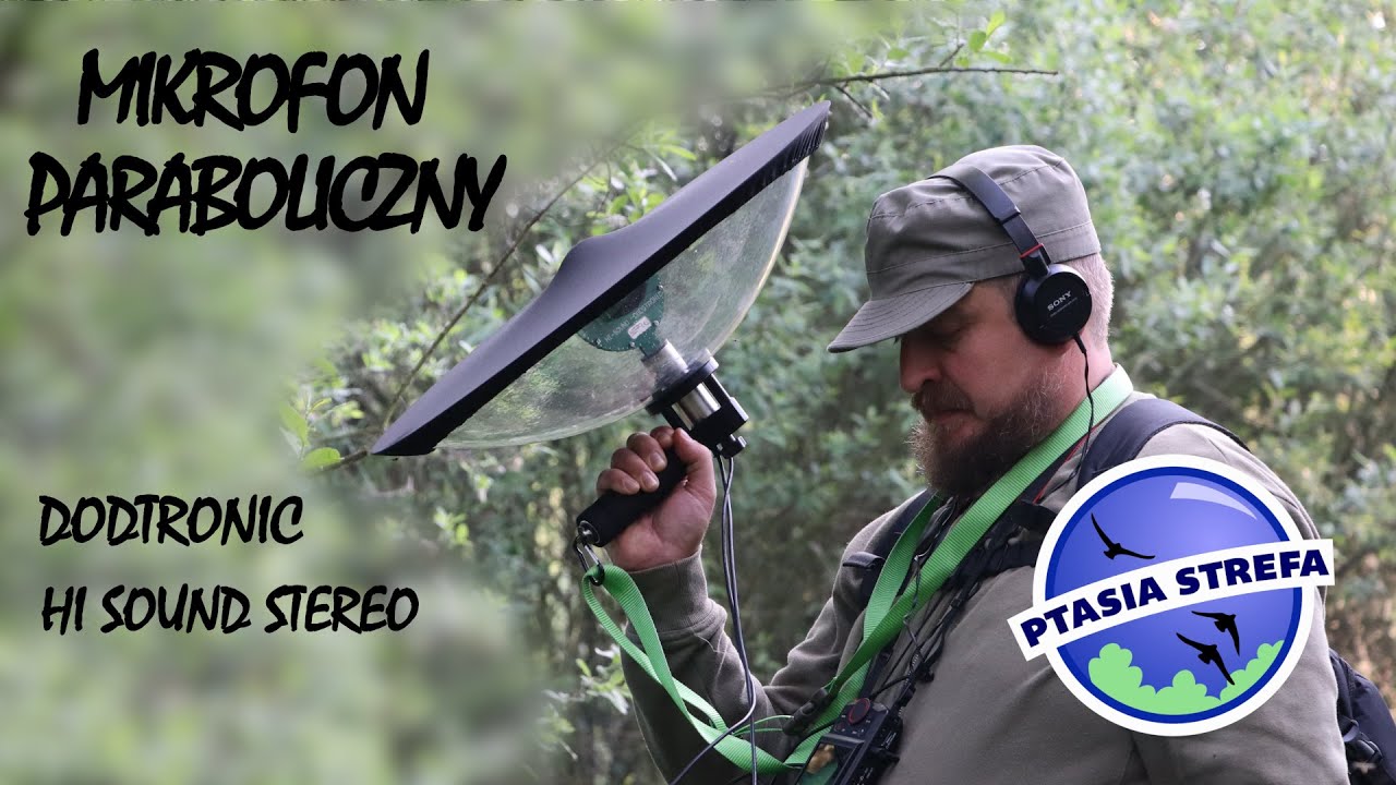 Mikrofon paraboliczny (Dodotronic Hi Sound Stereo)