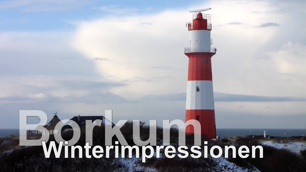 Die Insel Borkum im Schneekleid - eine ganz andere Welt zur Winterzeit 2010