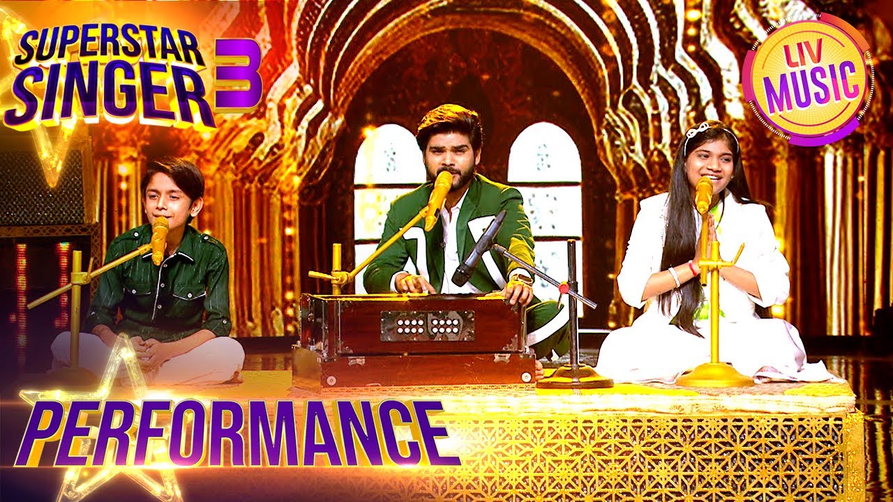 'Na To Caravan Ki Talash Hai' पर क़व्वाली ने जीता सबका दिल | Superstar Singer S3 | Performance