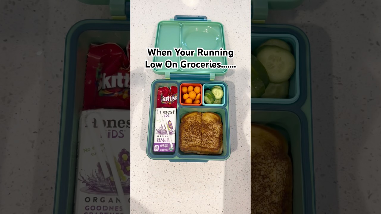 What I packed my kid in her Lunchbox today!