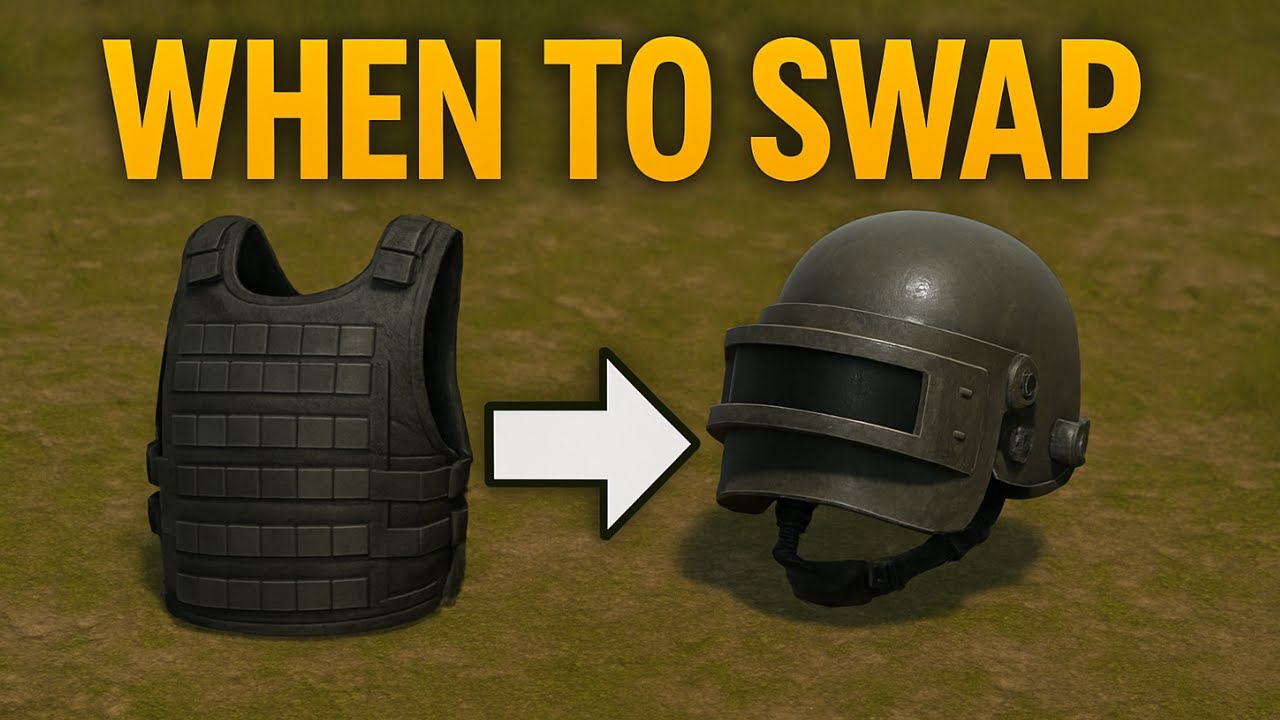 When to Swap Armor and Helmets in PUBG (Durability Guide + Easy Table)