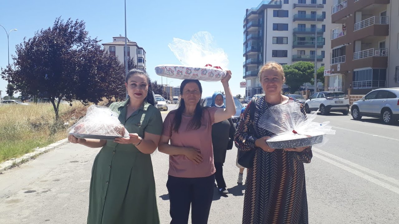 YEĞENİMİN, GELİN BOHÇASINI GÖTÜRDÜK 🤵👰🎁