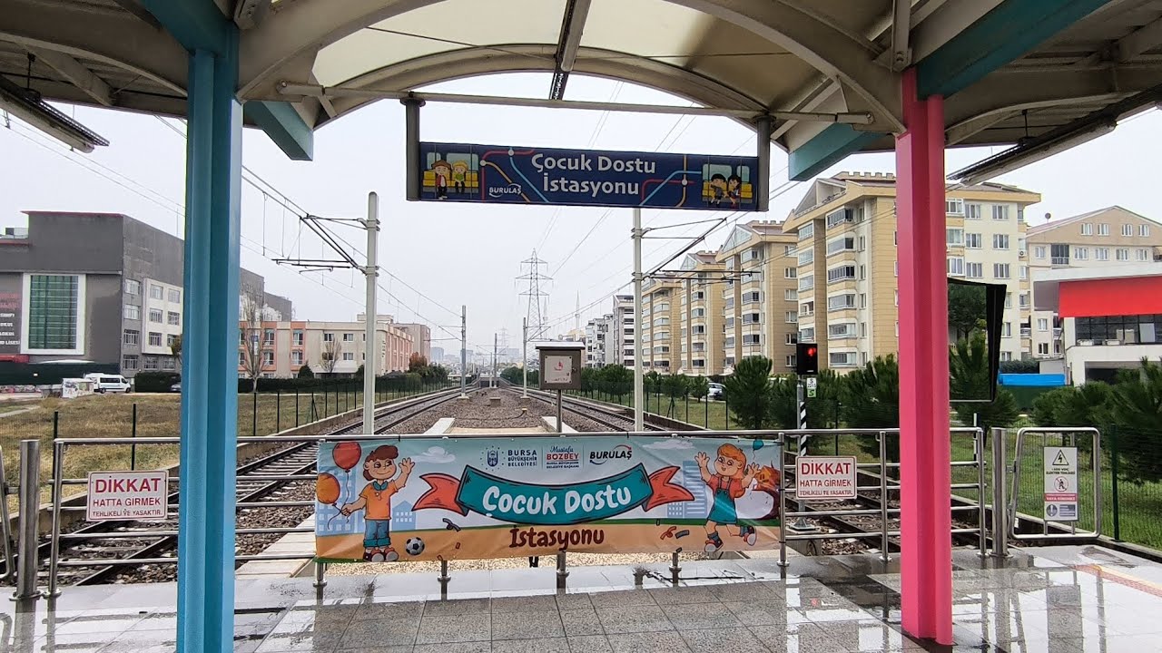 BursaRay Bursa Metrosu - Ertuğrul Dörtçelik Çocuk Hastanesi (Çocuk Dostu İstasyonu) Tanıtım