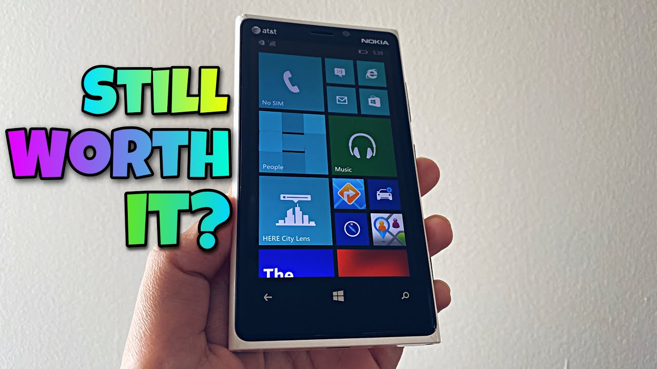 Using The Nokia Lumia 920 In 2021? (Review)
