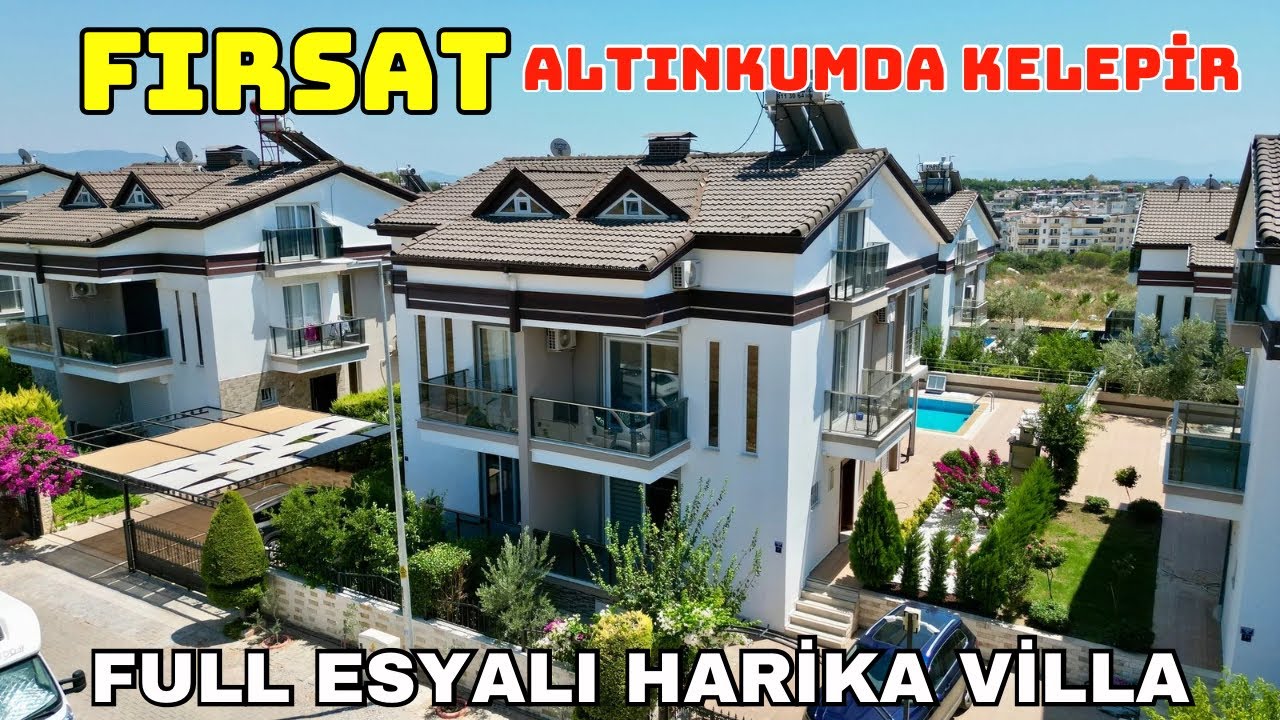 Didim’in En Değerli Bölgesinde Kelepir Fiyata Villa Full Eşyalı Fırsat E-87