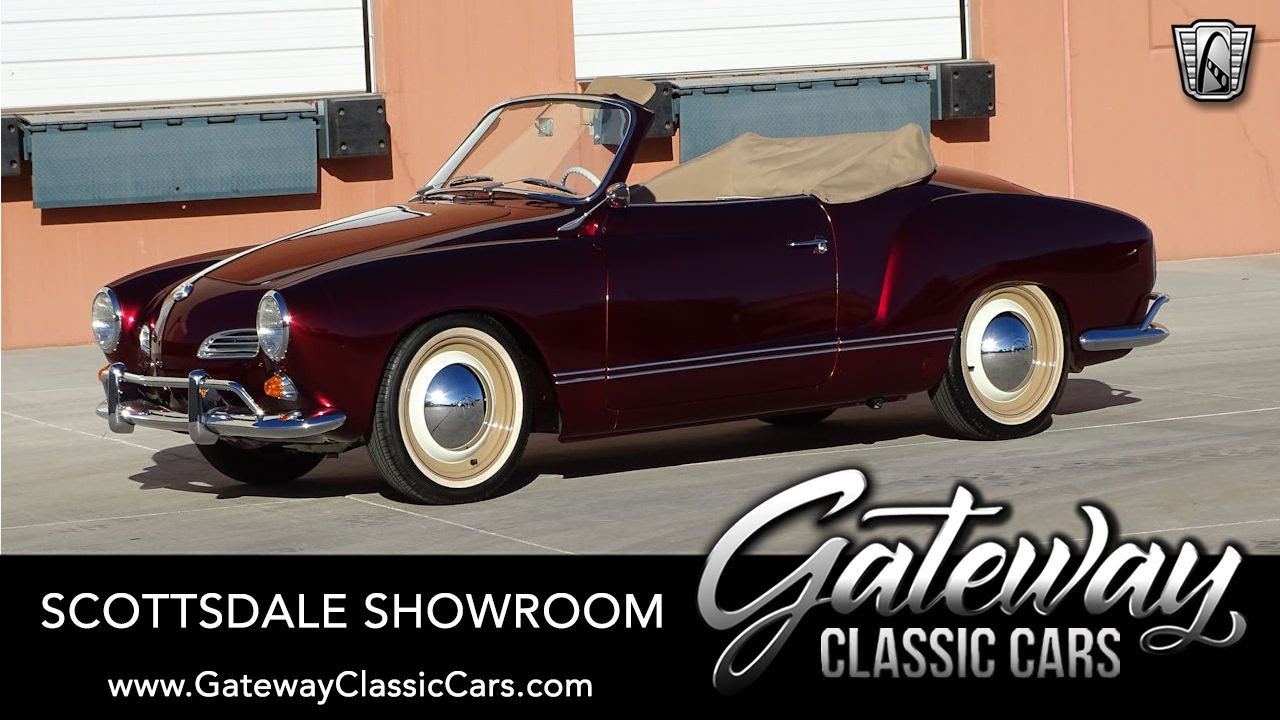 1964 Volkswagen Karmann Ghia Convertible For Sale - Gateway Classic Cars of Scottsdale #760