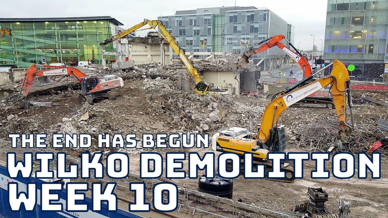 Talbot Gateway phase two Wilkos Demolition Week 10
