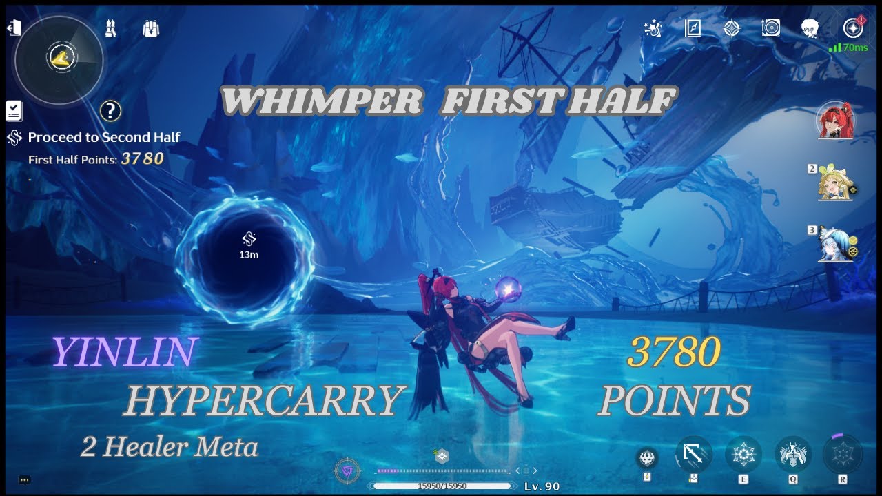 This is Madness !!, Yinlin Hypercarry with 2 Healer is Absolute Destruction | Whimper First Half
