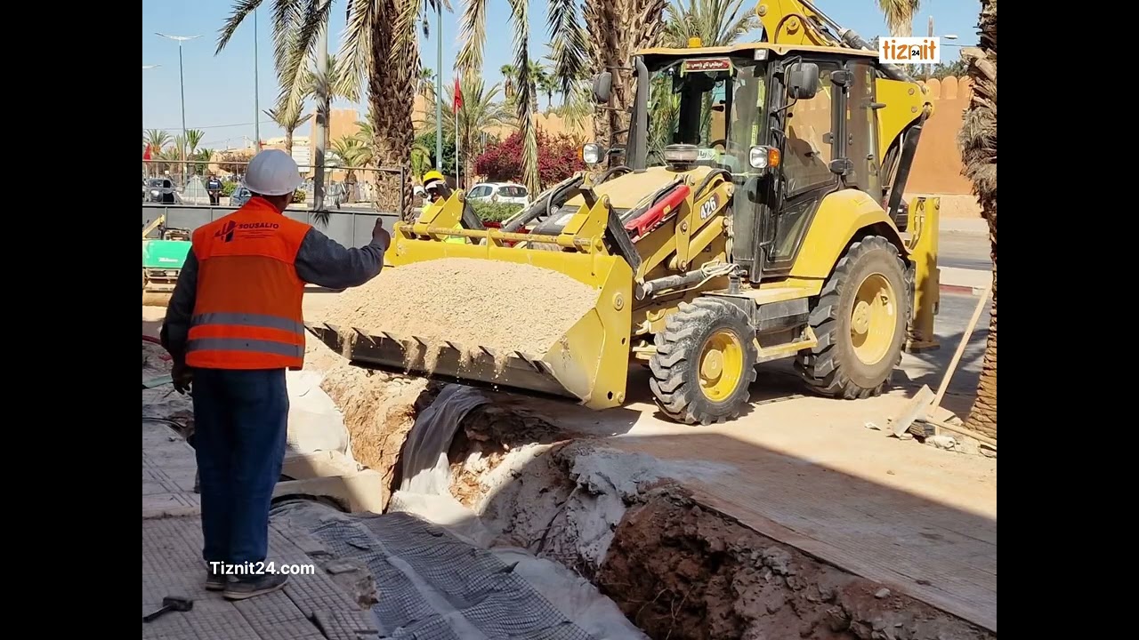 الحسن اوعلي...حول تنفيذ مشاريع تأهيل تيزنيت