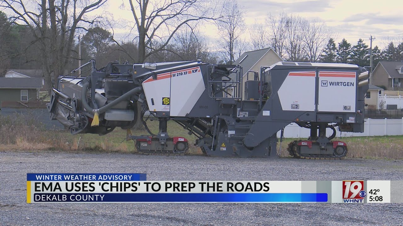 EMA Uses Chips To Prep The Roads | January 23, 2026 | News 19 at 
