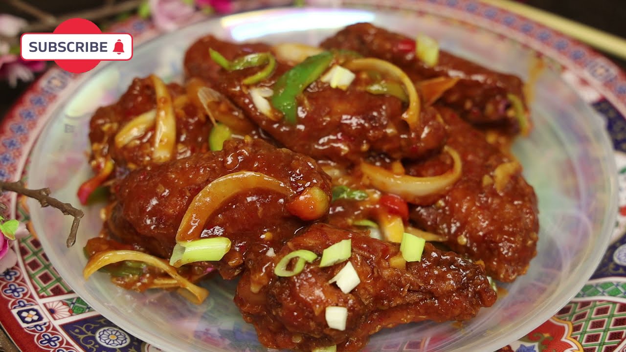 How to make Smothered Pepper Wings - Chinese Style - Episode 2033