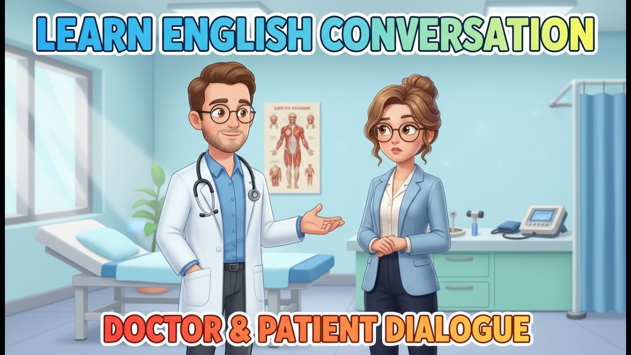 Learn English Through Real Conversations: Doctor & Patient Dialogue | The English PK