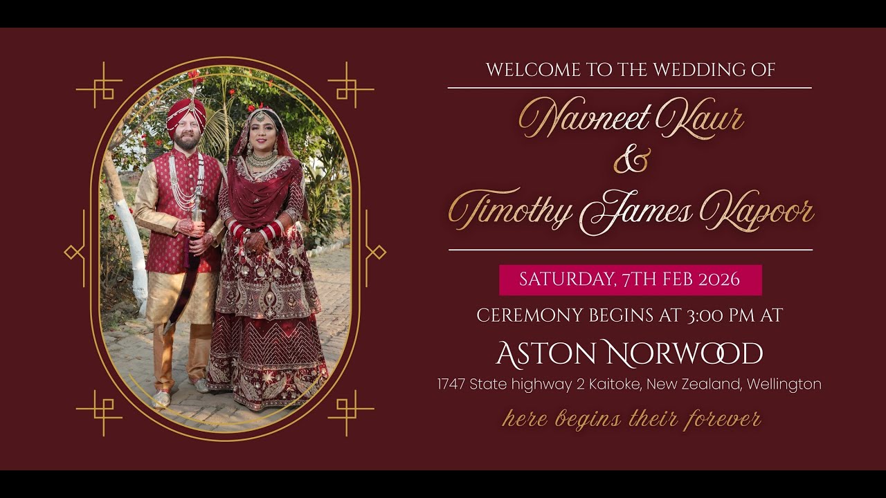 Navneet Kaur & Timothy James Kapoor