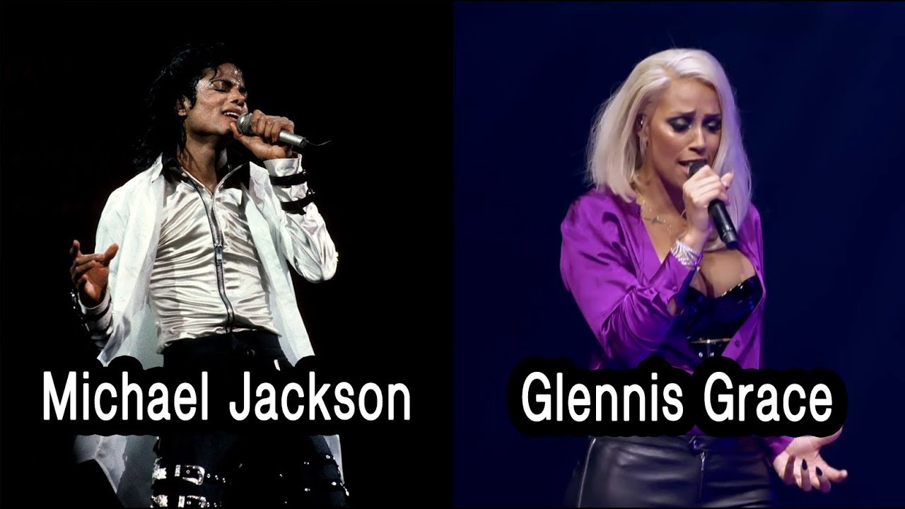 Glennis Grace and Michael Jackson 'Dirty Diana' DUO screen