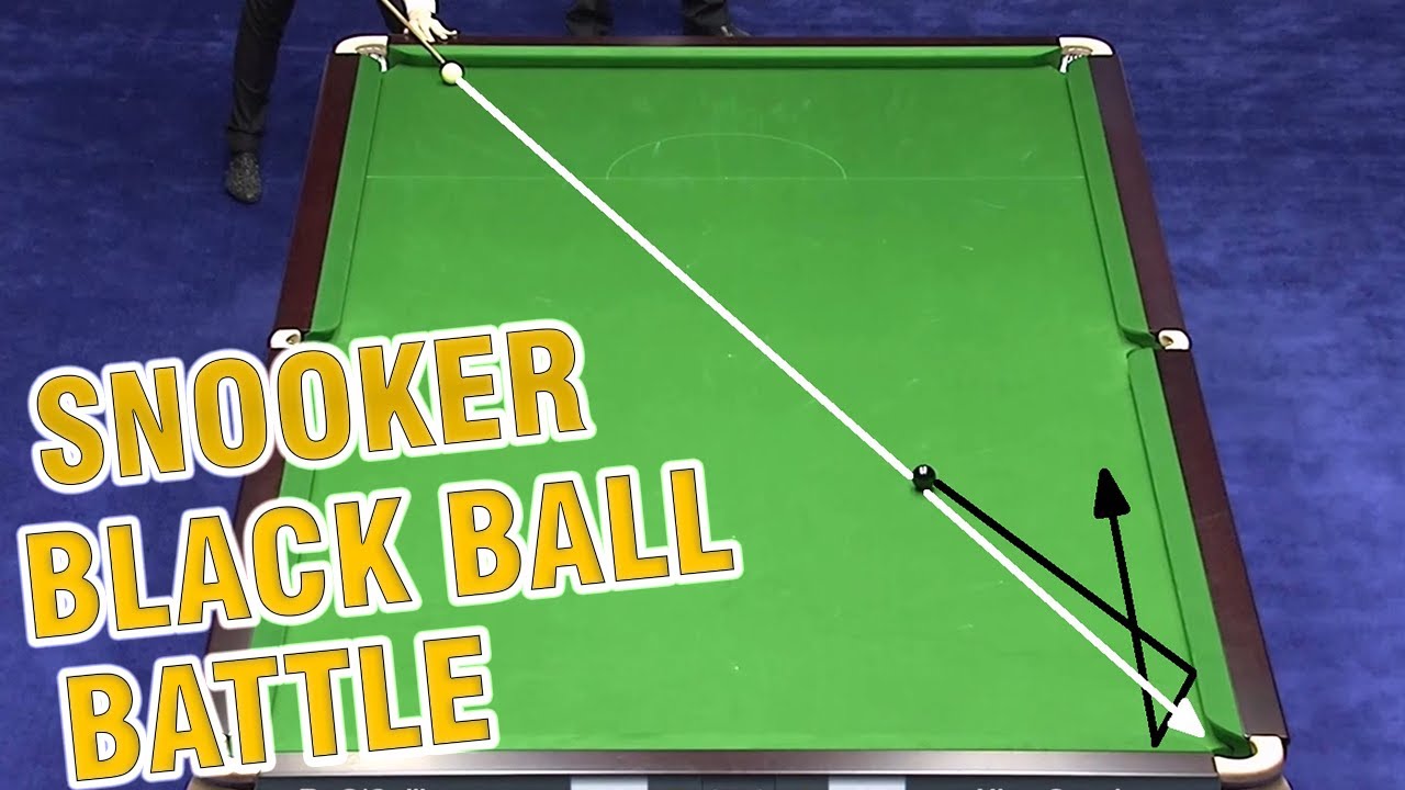 Black Ball Battle in Snooker!