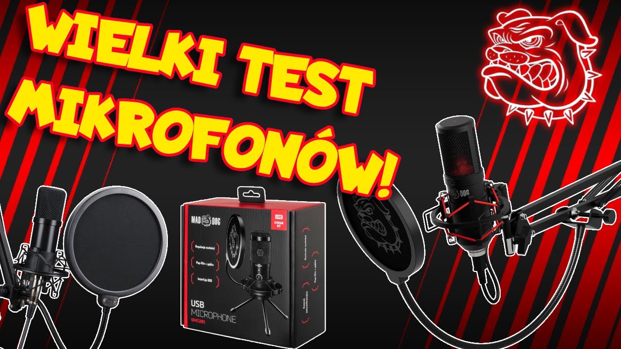 Jaki mikrofon wybrać? | Test mikrofon&oacute;w do streamowania