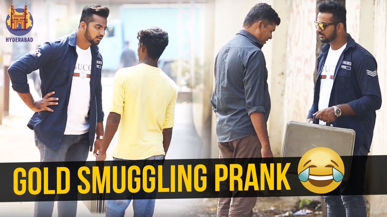 Gold Smuggling PRANK | 2018 Latest Prank Videos | Best Pranks Videos Ever | Hyderabadi Pranks