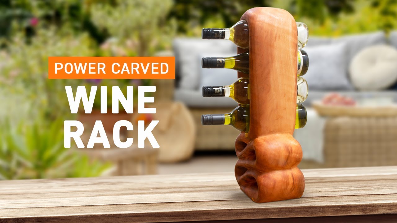 Make Your Own Wooden Wine Rack | Arbortech Tools
