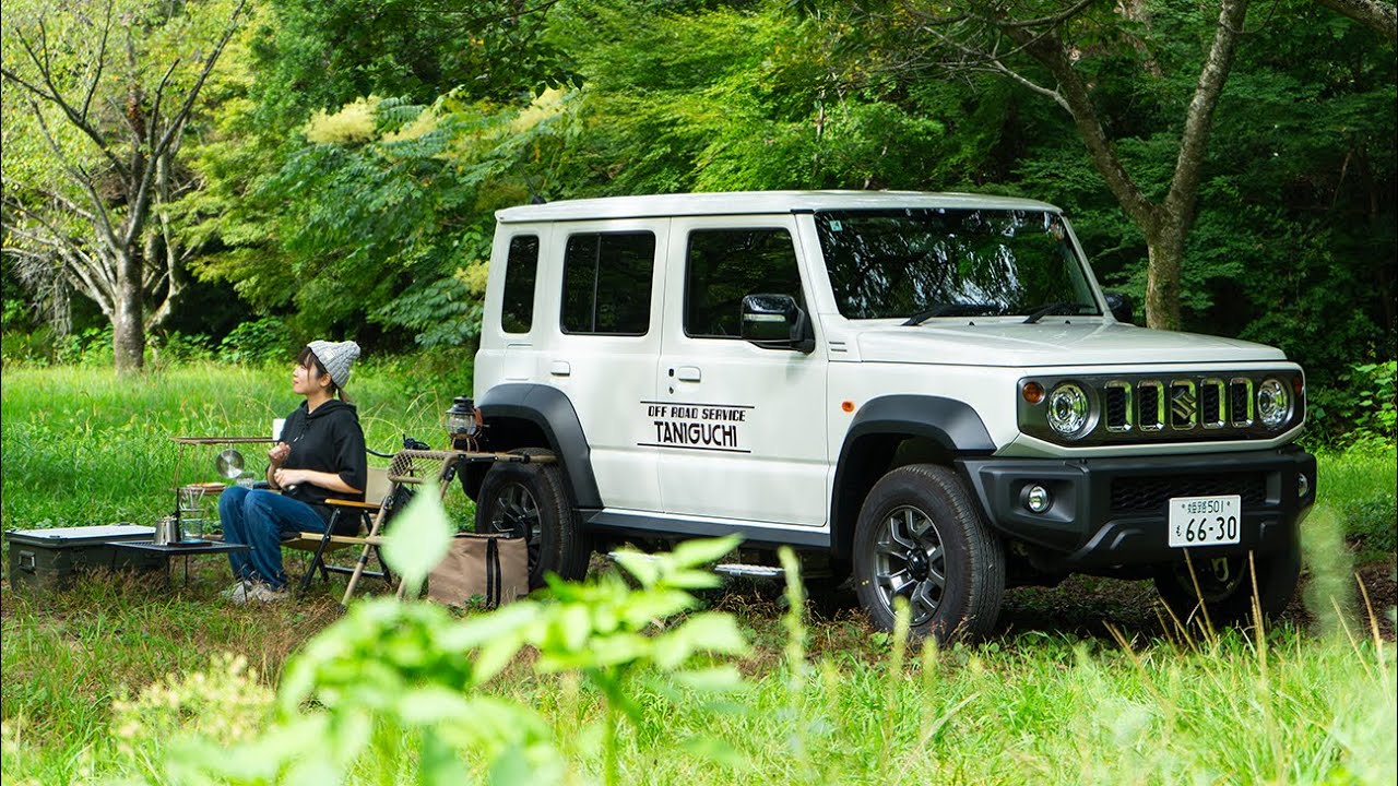 Расслабляющий кемпинг с 5-дверным Jimny Nomad｜Уютный кемпинг
