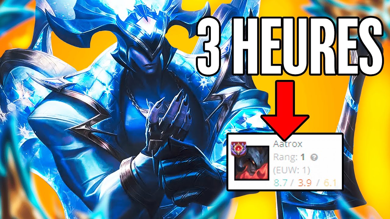 3H DE PUR SLAYING SUR AATROX  ! (NO COMMENTARY)