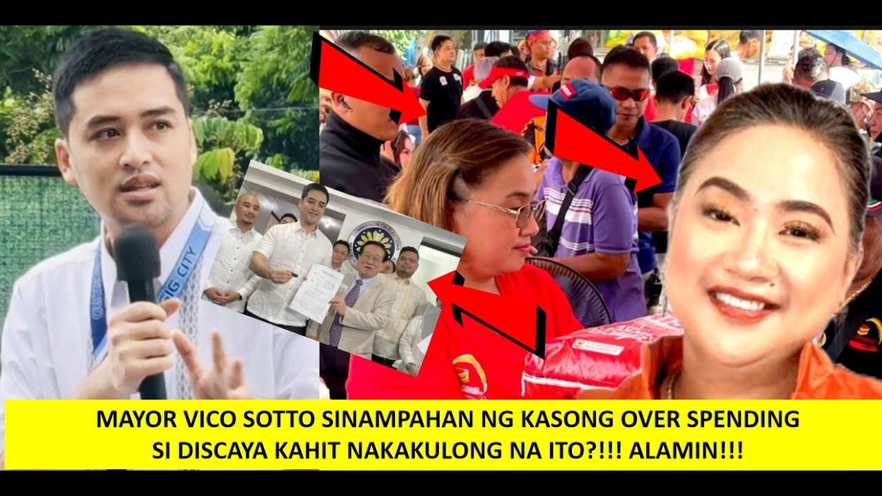 MAYOR VICO SOTTO KAHIT NAKAKULONG NA SARA DISCAYA KINASUHAN SA COMELEC SA OVER SPENDING NUNG HALALAN